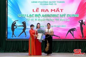 Ra mắt câu lạc bộ Aerobic Mỹ Dung
