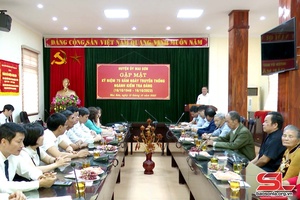 Huyện ủy Mai Sơn gặp mặt kỷ niệm 75 năm Ngày truyền thống ngành Kiểm tra Đảng