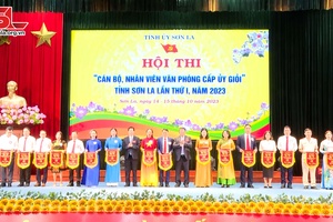 Khai mạc Hội thi “Cán bộ, nhân viên Văn phòng cấp ủy giỏi” tỉnh Sơn La lần thứ I năm 2023