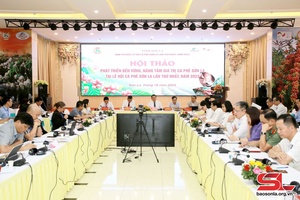Hội thảo phát triển bền vững, nâng tầm giá trị cà phê Sơn La