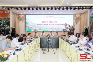 Hội nghị kết nối giao thương tiêu thụ cà phê Sơn La