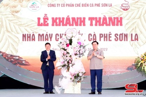 Khánh thành Nhà máy chế biến cà phê Sơn La