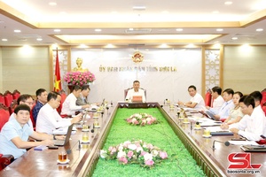 Bộ trưởng Bộ Khoa học và Công nghệ làm việc trực tuyến với Thành viên Chính phủ và UBND tỉnh Sơn La và tỉnh Hòa Bình
