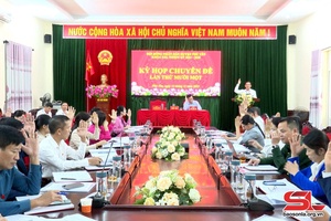 Kỳ họp chuyên đề thứ 11, HĐND huyện Phù Yên