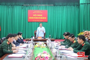 Đảng ủy Quân sự tỉnh kiểm điểm tự phê bình và phê bình năm 2023