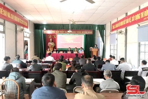 Tổ đại biểu HĐND tỉnh tiếp xúc cử tri xã Mường Hung, thị trấn Sông Mã 
