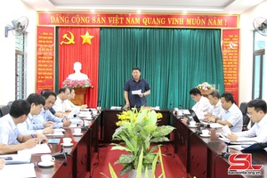 Đồng chí Phó Bí thư Thường trực Tỉnh ủy làm việc với Đảng ủy Khối các cơ quan và doanh nghiệp tỉnh