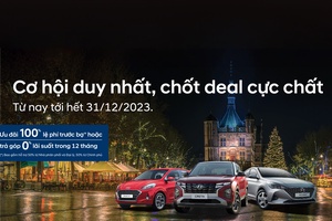 Cơ hội duy nhất, Chốt deal cực chất tại Hyundai Thành Công Sơn La