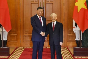 Tuyên bố chung nước Cộng hòa xã hội chủ nghĩa Việt Nam và nước Cộng hòa nhân dân Trung Hoa về việc tiếp tục làm sâu sắc và nâng tầm quan hệ Đối tác hợp tác chiến lược toàn diện, xây dựng Cộng đồng chia sẻ tương lai Việt Nam-Trung Quốc có ý nghĩa chiến lược

