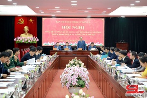 Hội nghị tổng kết công tác tổ chức xây dựng Đảng năm 2023