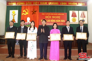 Hội nghị người lao động Công ty cổ phần nông nghiệp Chiềng Sung