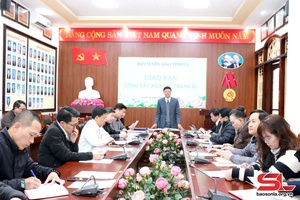 Hội nghị giao ban công tác báo chí tháng 1/2024