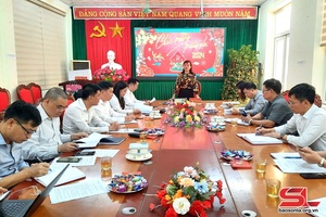 Đồng chí Chủ nhiệm Ủy ban Kiểm tra Tỉnh ủy thăm, làm việc tại huyện Yên Châu