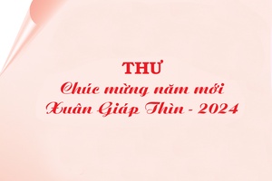 Thư Chúc mừng năm mới Xuân Giáp Thìn - 2024