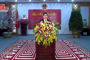Chủ tịch UBND tỉnh chúc mừng năm mới Giáp Thìn 2024