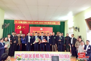 Đại hội MTTQ Việt Nam xã Chiềng Khoa lần thứ X, nhiệm kỳ 2024-2029