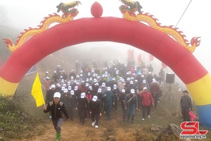 Giải leo núi huyện Quỳnh Nhai lần thứ I, năm 2024: "Chinh phục đỉnh Khâu Pùm"