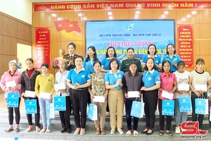 Hội LHPN tỉnh Bắc Ninh và Sơn La tổ chức Chương trình “Đồng hành cùng phụ nữ biên cương” 