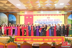 Ðại hội đại biểu Mặt trận Tổ quốc thị trấn Mộc Châu nhiệm kỳ 2024-2029