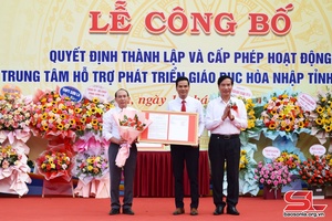 Thành lập Trung tâm hỗ trợ phát triển giáo dục hòa nhập tỉnh Sơn La