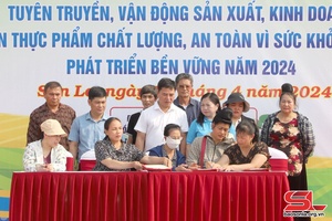 Phát động tuyên truyền, vận động sản xuất, kinh doanh nông sản thực phẩm chất lượng, an toàn vì sức khỏe cộng đồng, phát triển bền vững năm 2024