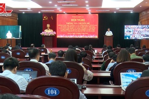 'Hội nghị thông tin chuyên đề bài viết của Tổng Bí thư Nguyễn Phú Trọng và chuyên đề "Phát triển các ngành công nghiệp văn hóa theo tinh thần Nghị quyết XIII của Đảng"