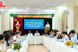 Hội thảo khoa học “Sơn La với chiến thắng Điện Biên Phủ 1954 và công tác phát huy giá trị di tích lịch sử kháng chiến chống Pháp”