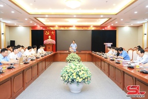 'Đẩy nhanh tiến độ sắp xếp đơn vị hành chính cấp huyện, cấp xã của tỉnh Sơn La
