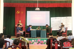 'Diễn tập chiến đấu xã Chiềng Khương trong khu vực phòng thủ