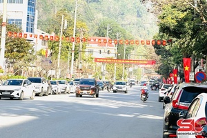 'Hạn chế phương tiện tham gia giao thông trên tuyến quốc lộ 6 và một số tuyến đường tại thành phố Sơn La 