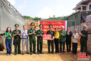 BĐBP Sơn La khởi công xây dựng "Nhà đồng đội"