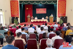 'Đoàn đại biểu Quốc hội tỉnh tiếp xúc cử tri tại huyện Mộc Châu