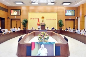 'Dự kiến Phiên họp thứ 33 của Ủy ban Thường vụ Quốc hội khóa XV
