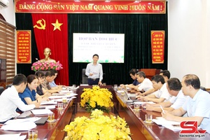 Họp Ban tổ chức cuộc thi trực tuyến “Tìm hiểu pháp luật về thực hiện dân chủ ở cơ sở” tỉnh Sơn La năm 2024 