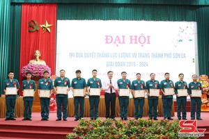 'Đại hội thi đua Quyết thắng lực lượng vũ trang thành phố Sơn La giai đoạn 2019-2024