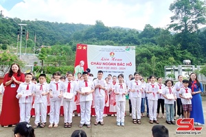 'Trên 92% số học sinh Trường tiểu học thị trấn Phù Yên đạt danh hiệu Cháu ngoan Bác Hồ