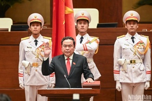Đồng chí Trần Thanh Mẫn được bầu làm Chủ tịch Quốc hội
