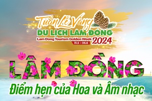 [Infographic] Nhiều sự kiện hấp dẫn tại Tuần lễ Vàng du lịch Lâm Đồng 2024
