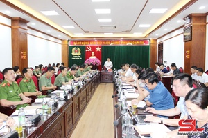 Tháo gỡ khó khăn, vướng mắc trong xây dựng trụ sở công an xã, thị trấn