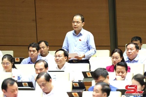 'Đoàn đại biểu Quốc hội tỉnh Sơn La tham gia nhiều nội dung đối với dự thảo Luật Công đoàn (sửa đổi)