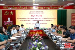 Huyện Bắc Yên hoàn thành 19 công trình, phần việc chào mừng 60 năm Ngày thành lập Đảng bộ huyện 
