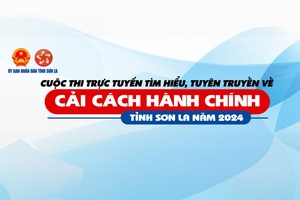 'Thể lệ cuộc thi trực tuyến “Tìm hiểu công tác cải cách hành chính tỉnh Sơn La” năm 2024
