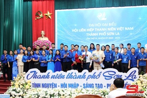 'Đại hội đại biểu Hội Liên hiệp Thanh niên Việt Nam thành phố Sơn La lần thứ VI
