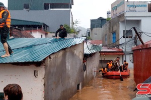 Thành phố huy động lực lượng khắc phục hậu quả mưa lũ