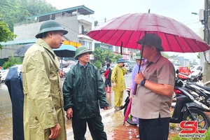 Lãnh đạo tỉnh chỉ đạo khắc phục hậu quả mưa lũ 