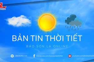 Dự báo thời tiết toàn tỉnh Sơn La ngày 5/8/2024
