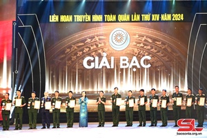 Sơn La đoạt giải Bạc tại Liên hoan truyền hình toàn quân