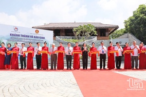 Khánh thành Công trình tu bổ, tôn tạo Di tích Trường dạy làm báo Huỳnh Thúc Kháng
