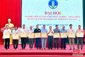 Đại hội Hội ngành nghề Nông nghiệp - Nông thôn huyện Quỳnh Nhai nhiệm kỳ 2024 - 2029