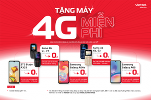 Viettel hỗ trợ chuyển đổi máy 4G miễn phí cho toàn bộ khách hàng